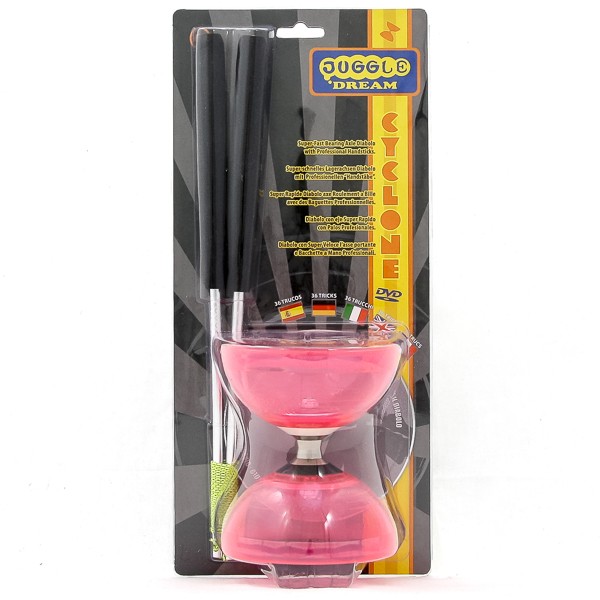 Diabolo s ložiskem Cyclone Quartz 2 + ovládací hůlky