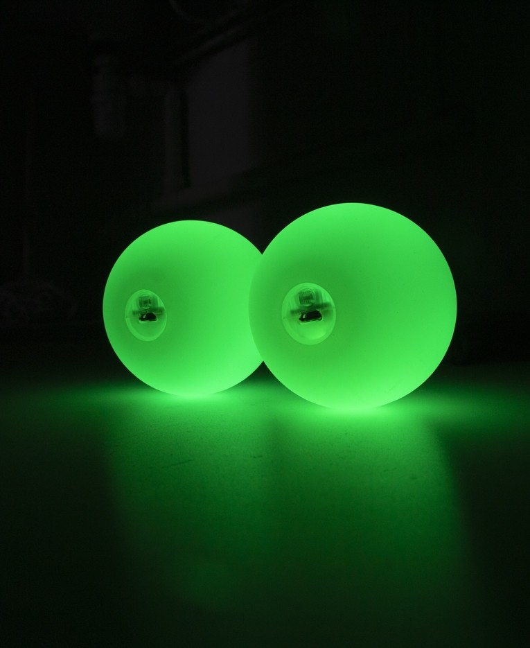 LED Poi Oddballs 70mm USB Pro - dobíjecí