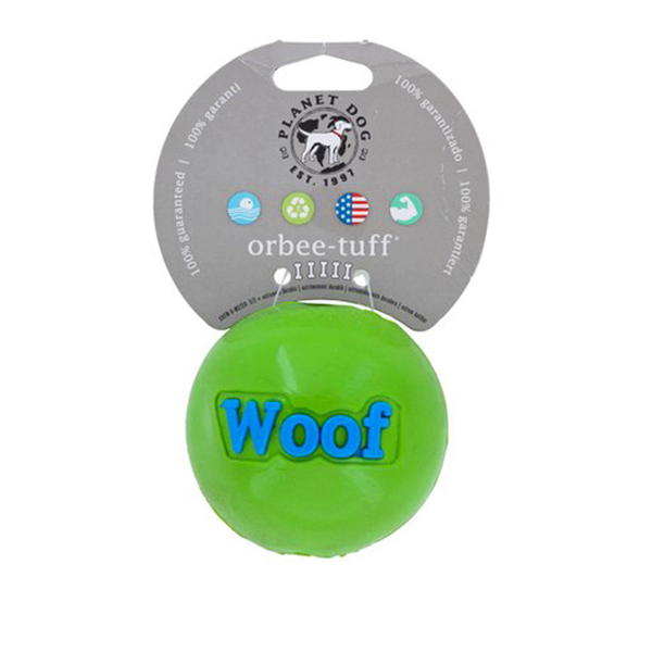 Orbee-Tuff® Ball Woof 8cm zelený
