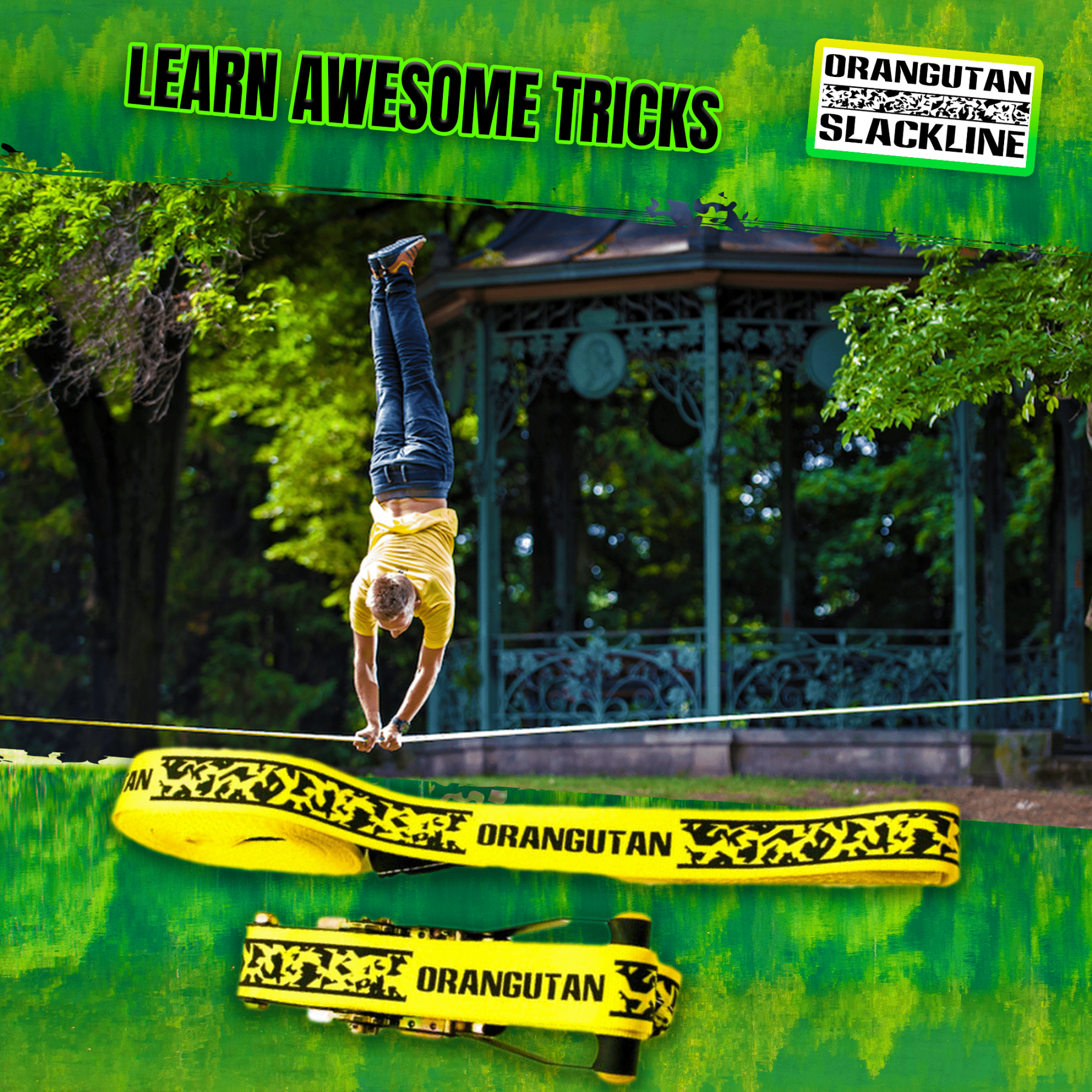 ORANGUTAN SLACKLINE 15M - 50MM