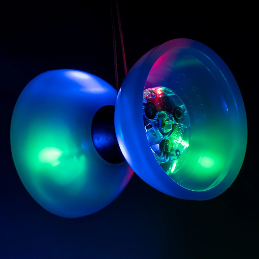 Diabolo Juggle Dream Carousel LED Fixed Axle Diabolo - set včetně hůlek