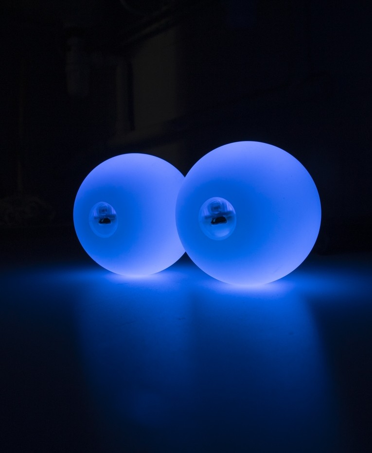 LED Poi Oddballs 70mm USB Pro - dobíjecí