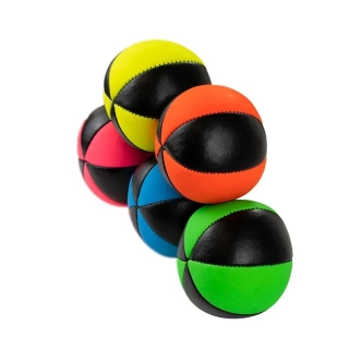 Sada míčků Pro 6 Panel Star NEON + sáček